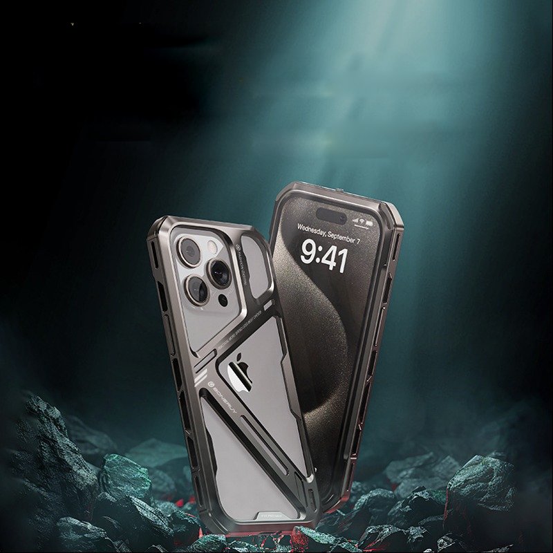 Vazico Alloy Armor Frame Case - iPhone