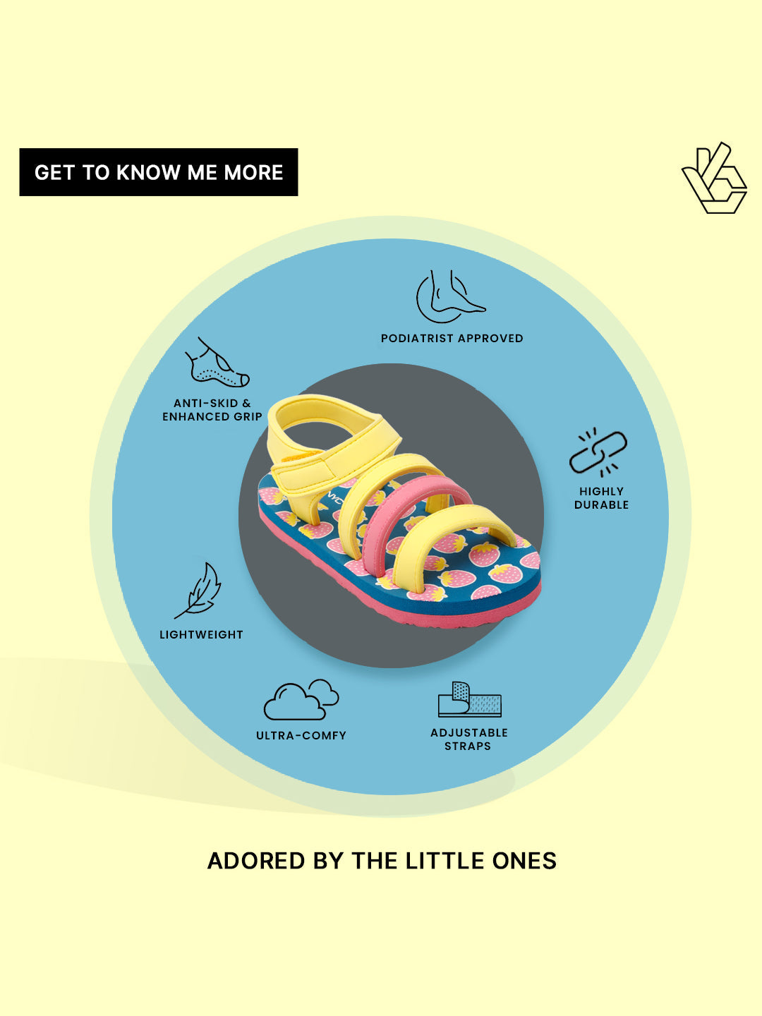 Premium Blossom Strawberry Sandals - NavyBlue (Unisex)