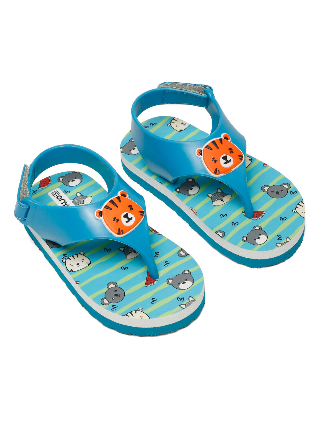 Premium Tiger Candy Flip-flops - Sky Blue (Boys)