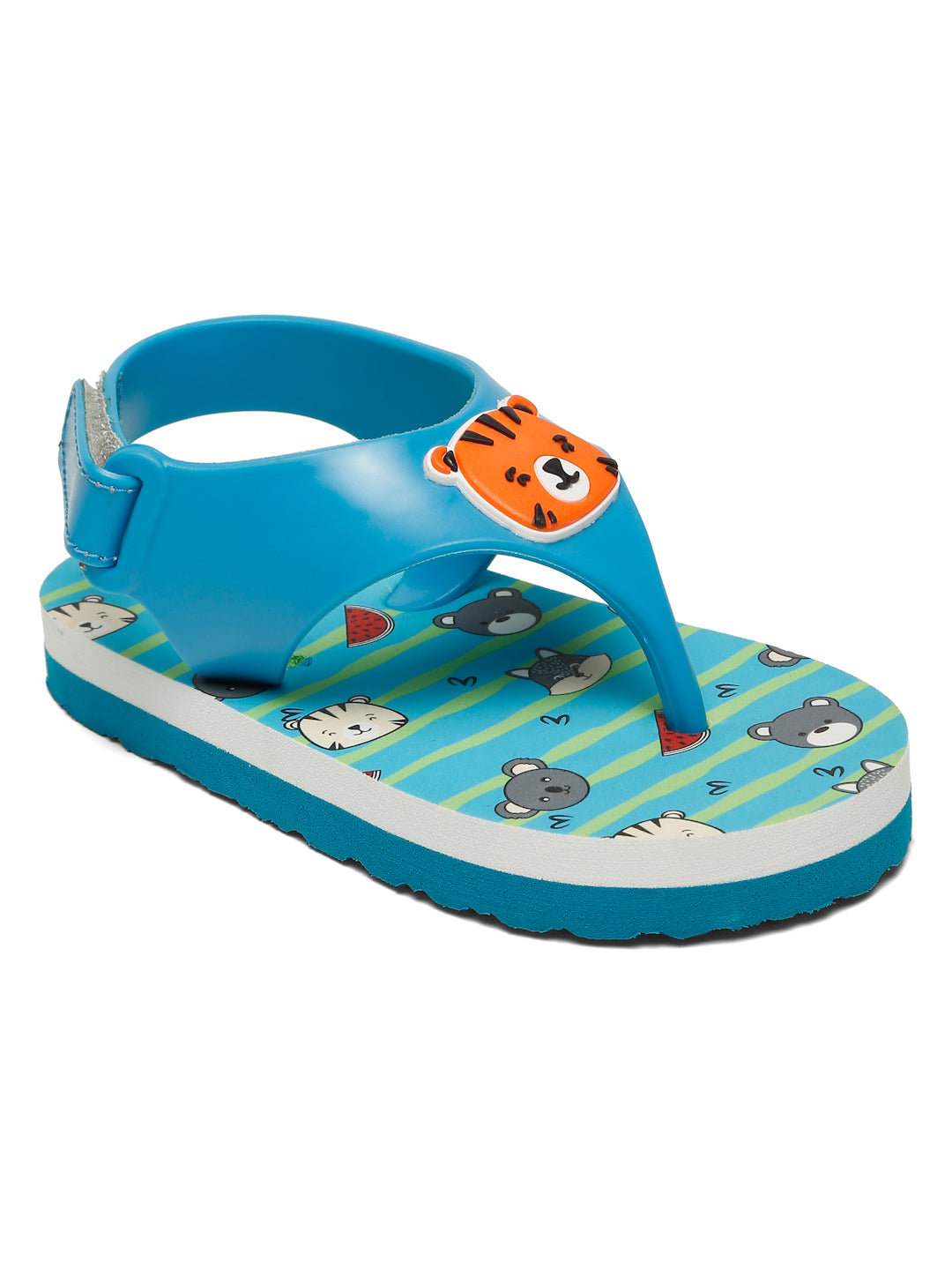 Premium Tiger Candy Flip-flops - Sky Blue (Boys)