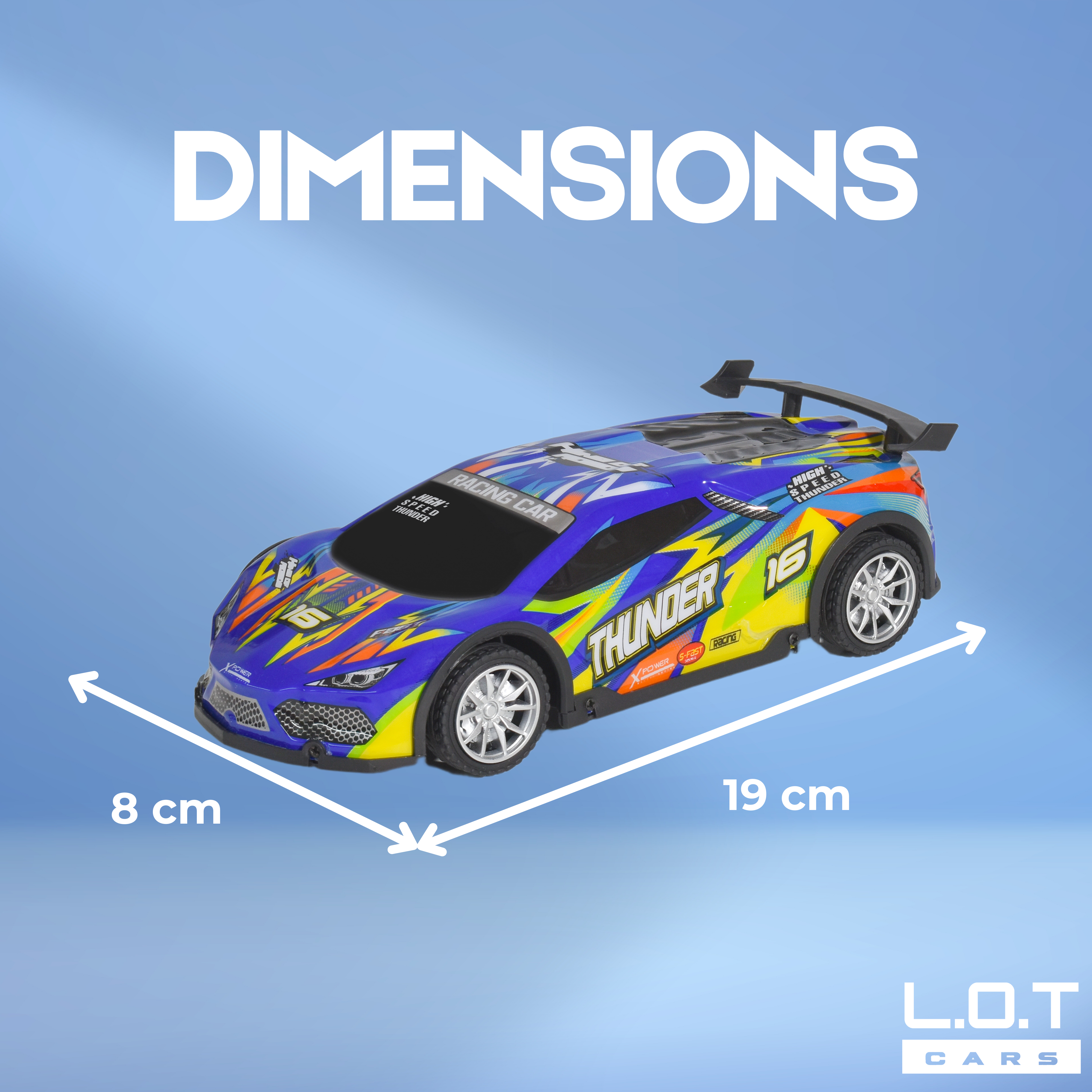 Thunder - Remote Control Race Car with Lights