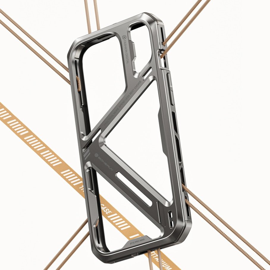Vazico Alloy Armor Frame Case - iPhone