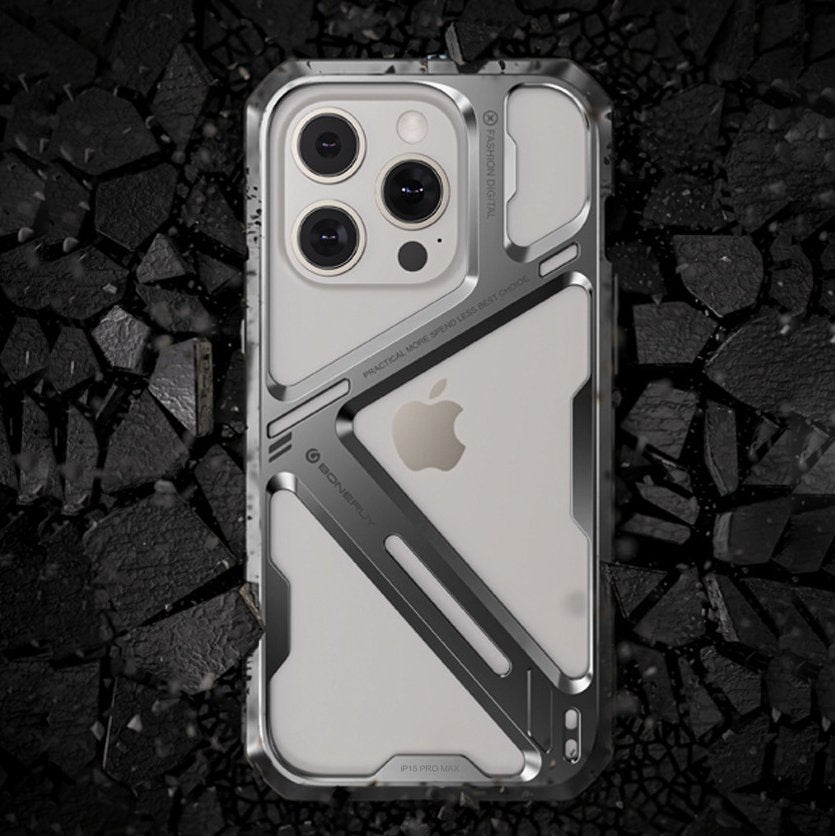 Vazico Alloy Armor Frame Case - iPhone