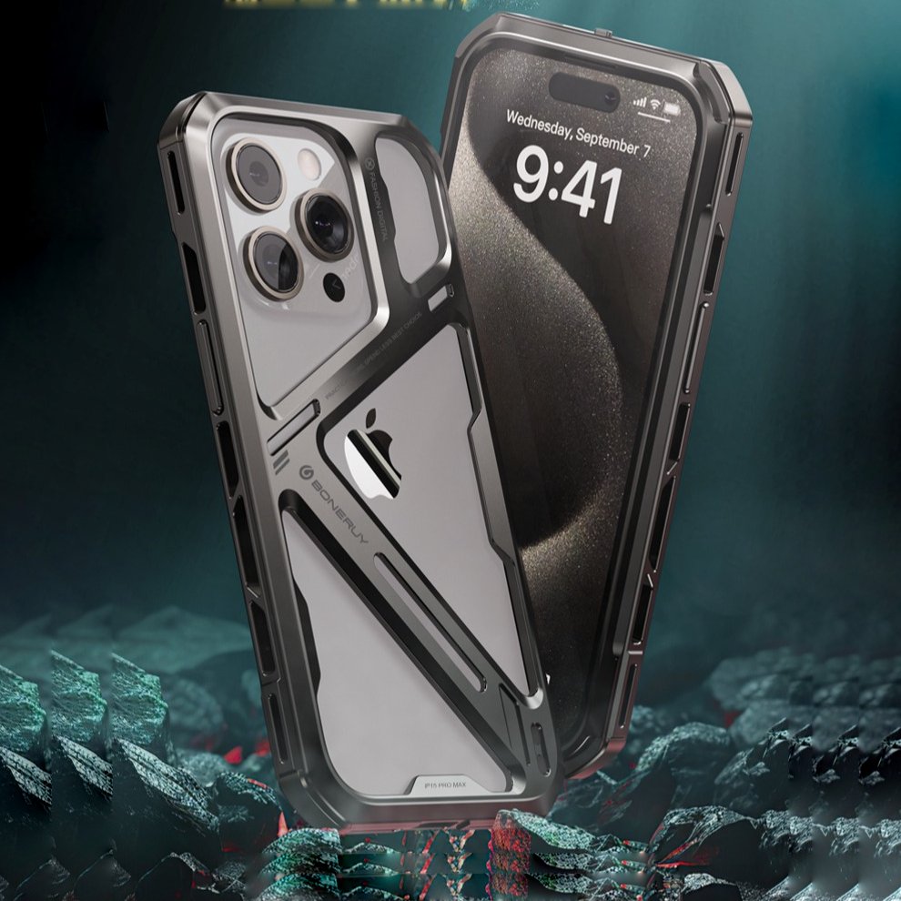 Vazico Alloy Armor Frame Case - iPhone