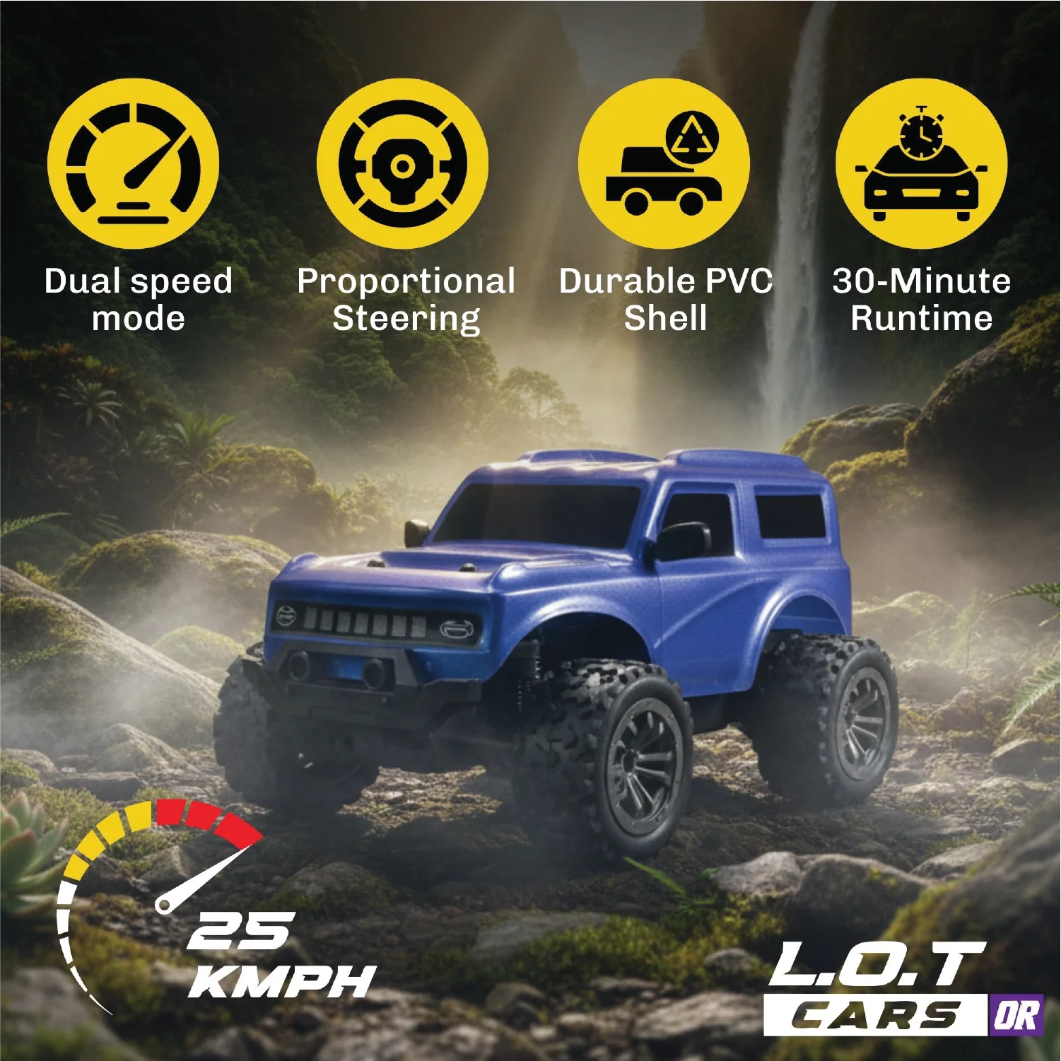 Bumble - Off Road Remote Control Car with Lights