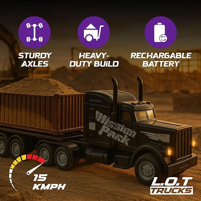 Diesel - RC Truck with Closed Container