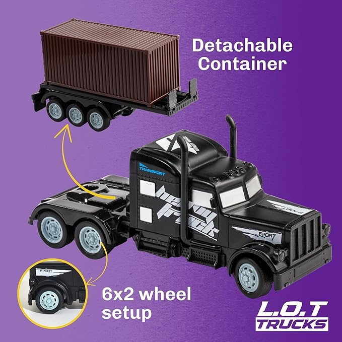 Diesel - RC Truck with Closed Container