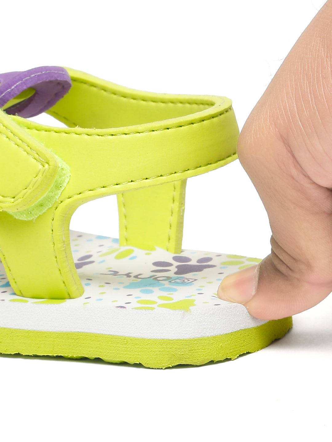 Premium Puppy Artistic Sandals - Lime Green (Unisex)