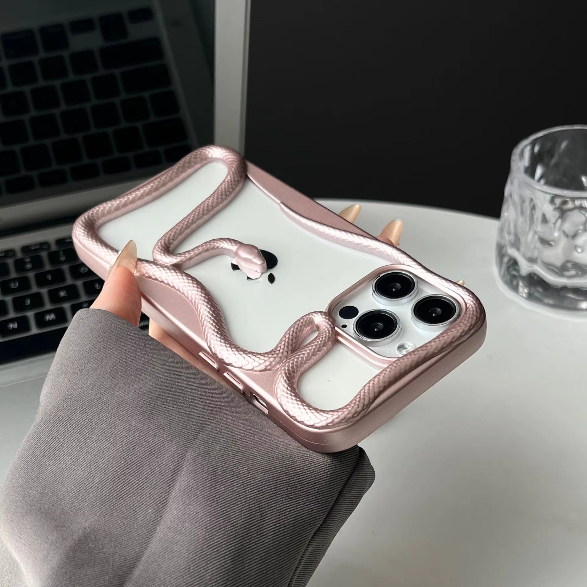 3D Snake Case For iPhone