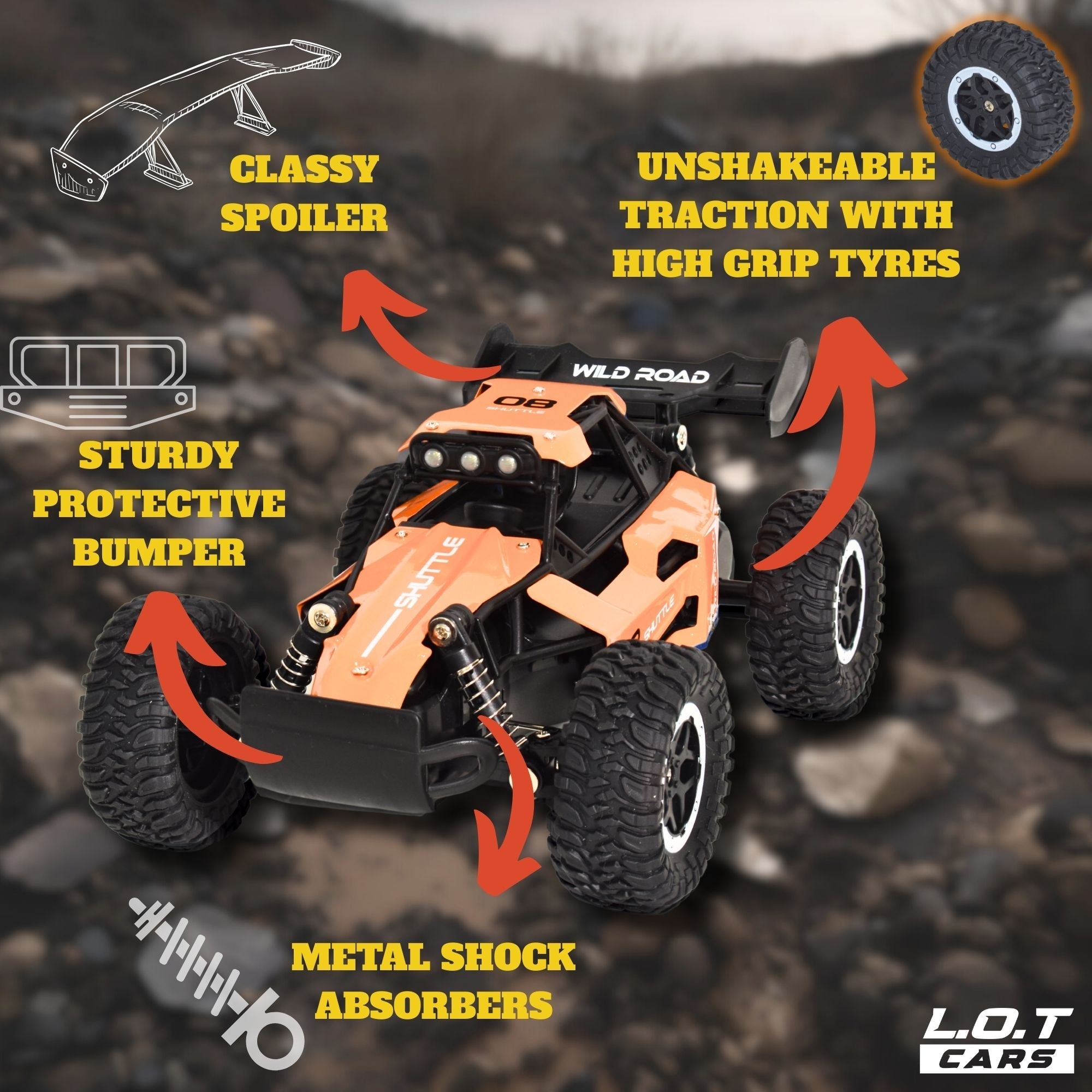 Shuttle - Off-Road Remote Control Car