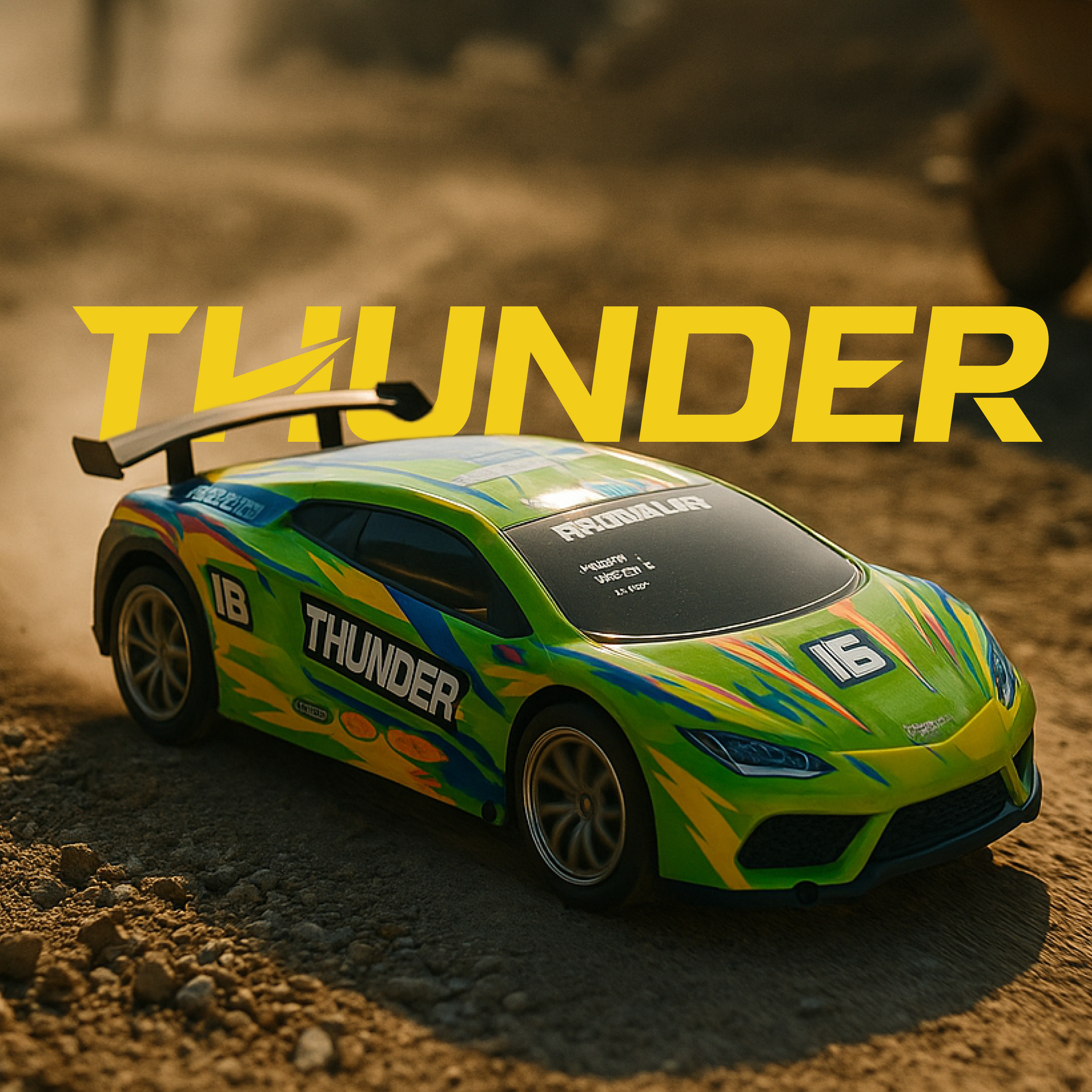 Thunder - Remote Control Race Car with Lights