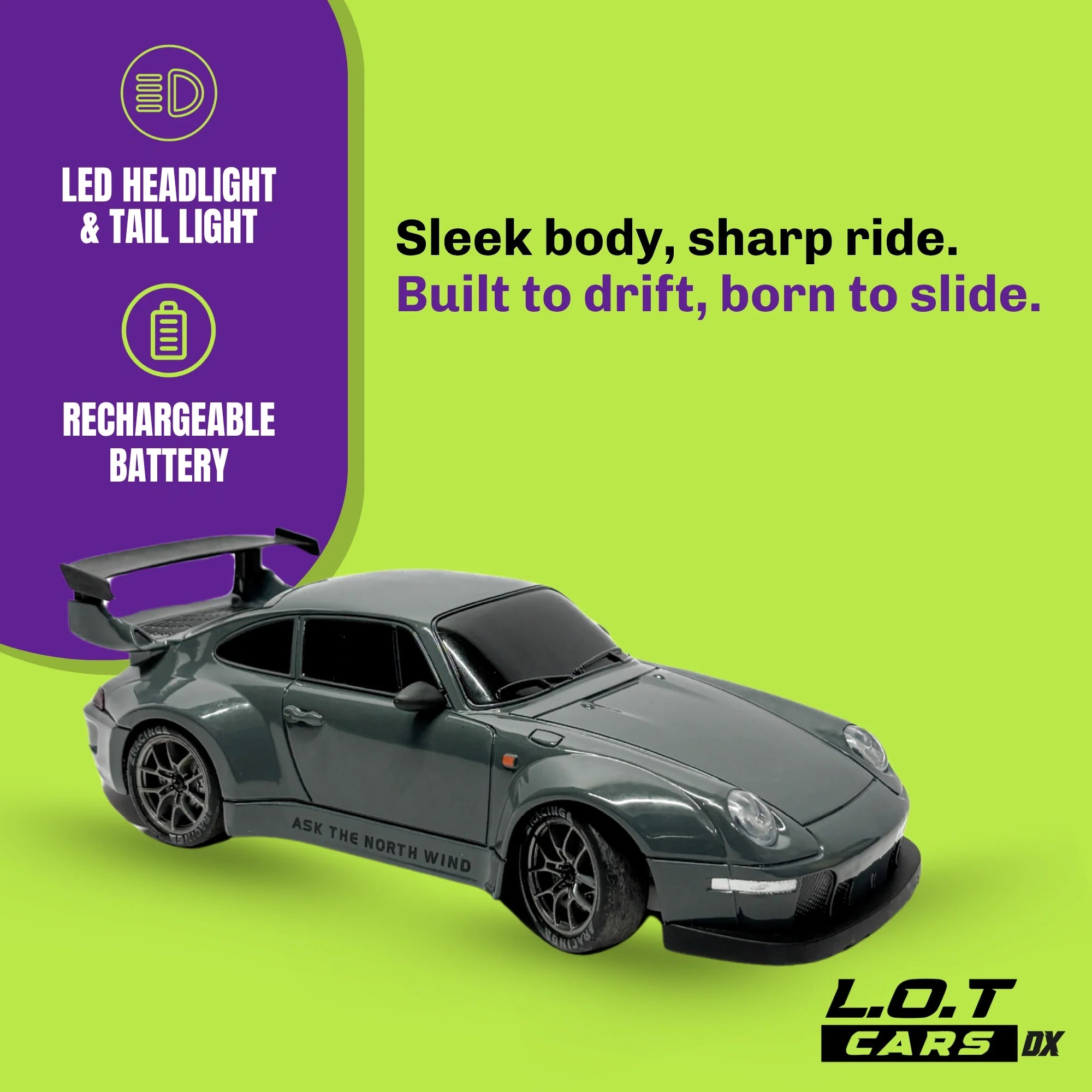 Flare - Semi-Hobby Grade RC Drift Car (Race and Burnout Variants)