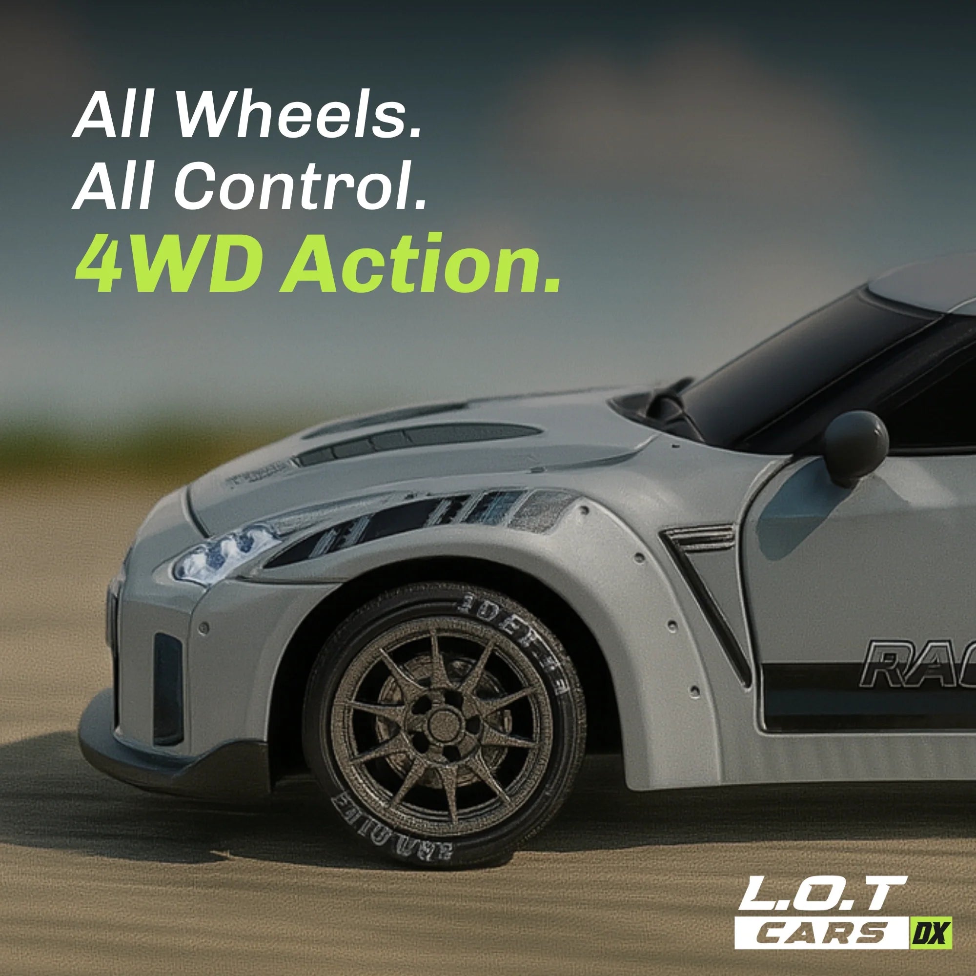 Flare - Semi-Hobby Grade RC Drift Car (Race and Burnout Variants)