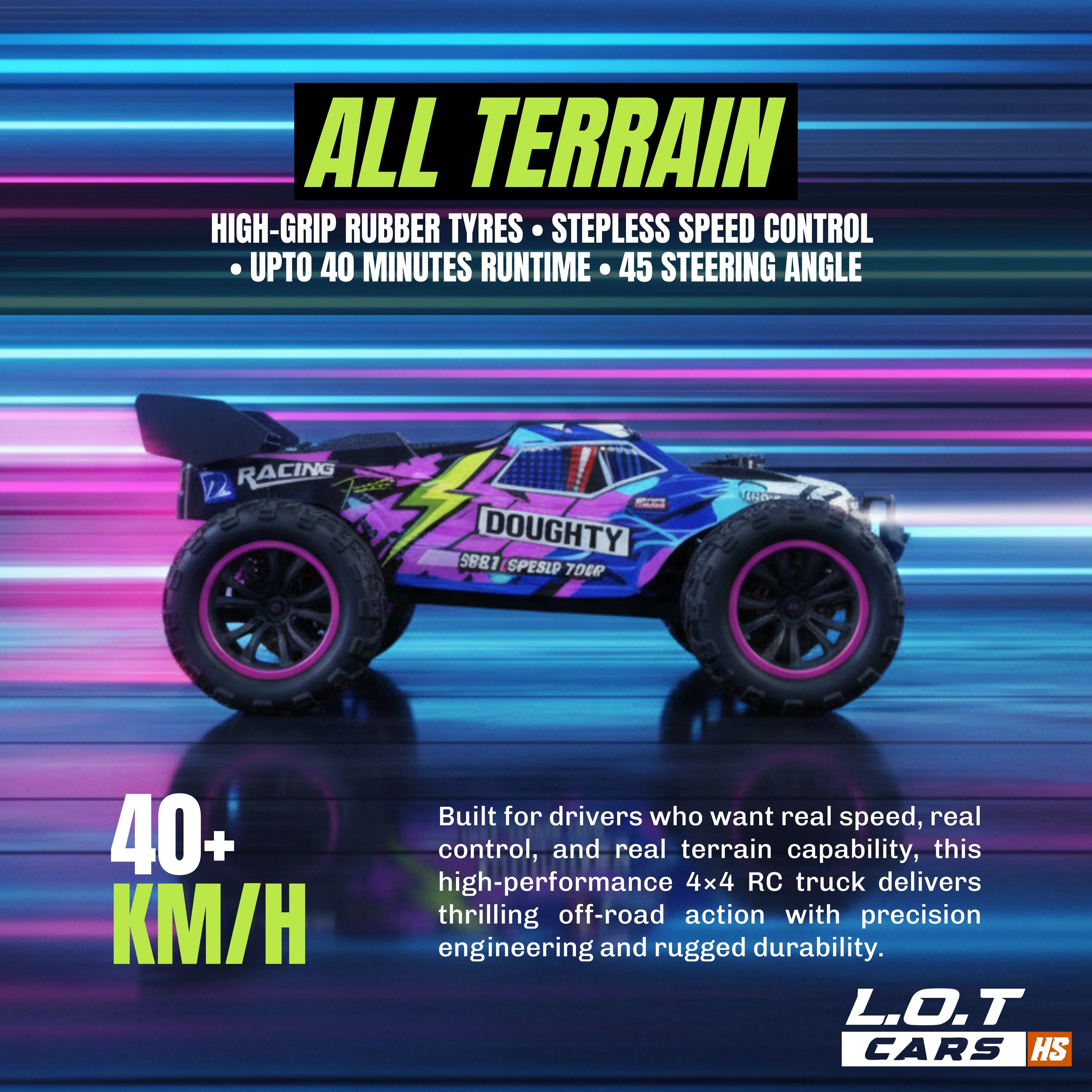 Doughty - High Speed Hobby Grade RC Car